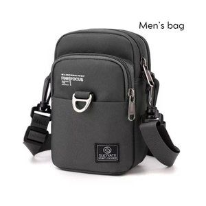 NEW / Men's bag / shoulder-belt-crossbody / GRAY
